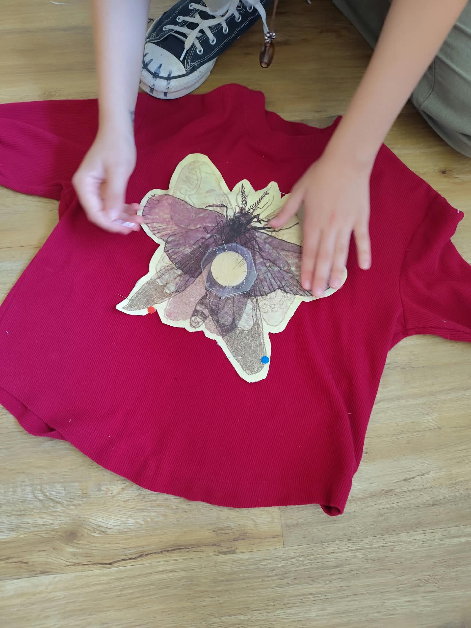 kids sewing workshop in Cascais